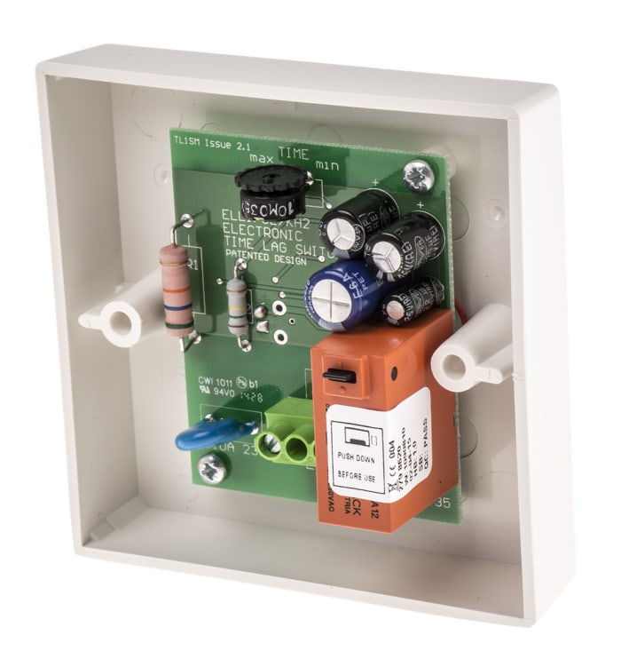 CP Electronics CP Electronics White Timer Light Switch, 2 Way, 1 Gang