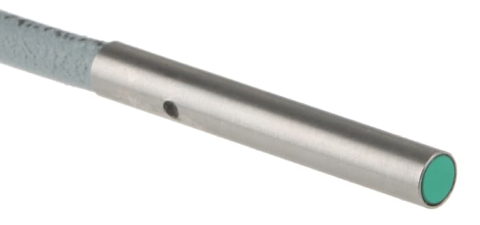 Pepperl + Fuchs Inductive Threaded Barrel Proximity Sensor, 0.6 mm Detection, PNP NO, 10 → 30 V dc