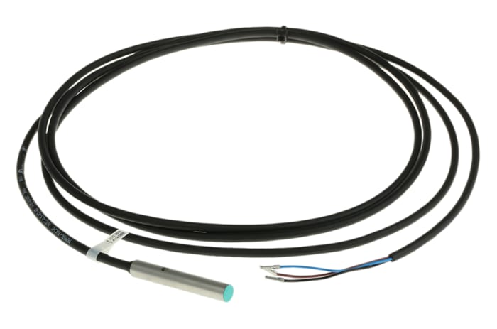Pepperl + Fuchs Barrel-Style Proximity Sensor, 1.5 mm Detection, PNP-NO Output, 10 → 60 V dc, IP67