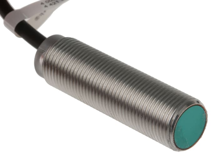 Capteur de proximité Pepperl + Fuchs, M12, Détection 2 mm, 2 fils NC, 5→60 V c.c.