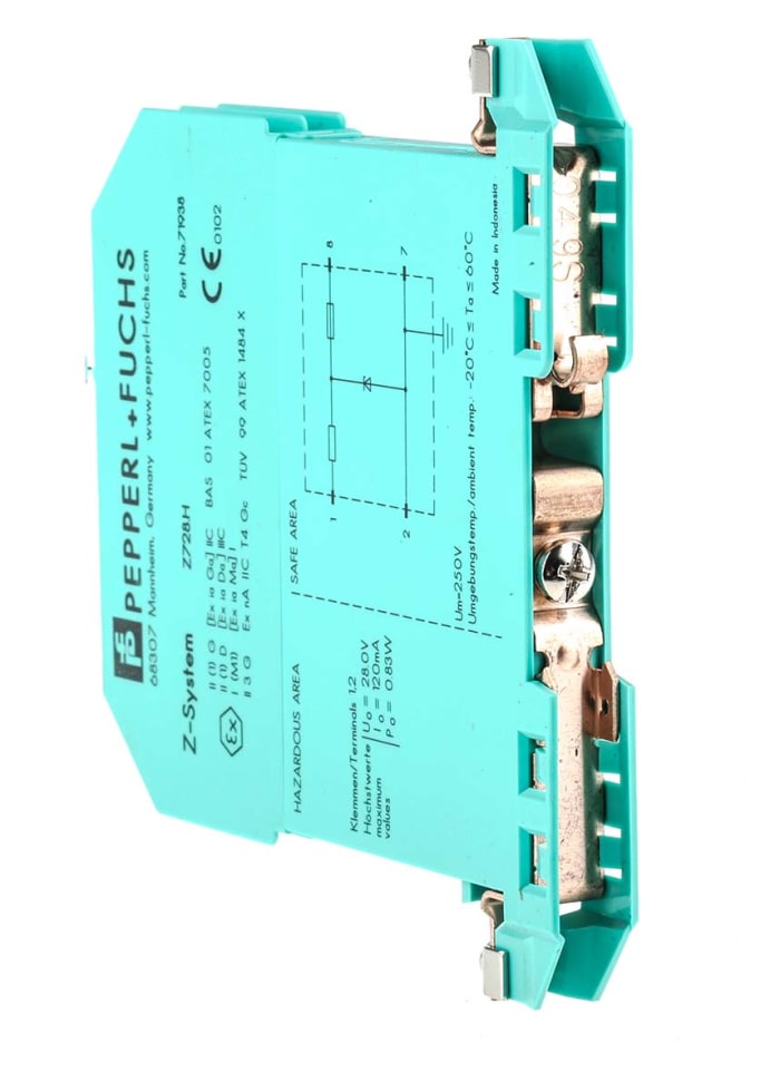 Z728.H Pepperl + Fuchs | Pepperl + Fuchs 1 Channel Zener Z728.H Pepperl + Fuchs | Pepperl + Fuchs 1 Channel Zener
