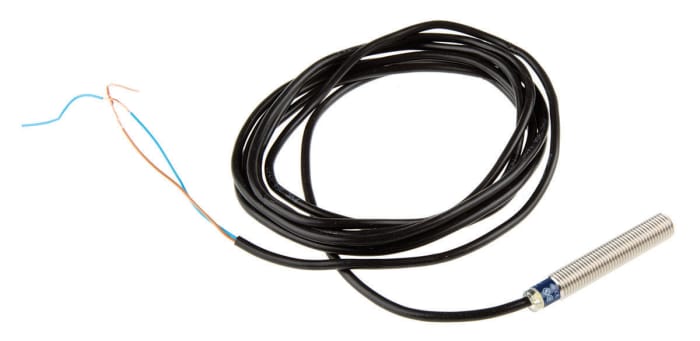 Telemecanique Sensors Barrel-Style Proximity Sensor, M8 x 1, 1 mm Detection, NO Output, 24 → 210 V dc, 24