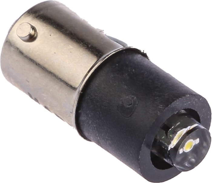 Voyant à LED Blanc, culot BA9S, 110V c.a.