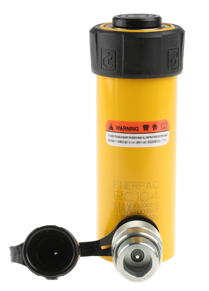 enerpac rc tek etkili genel amacli hidrolik silindir 10t 105mm strok