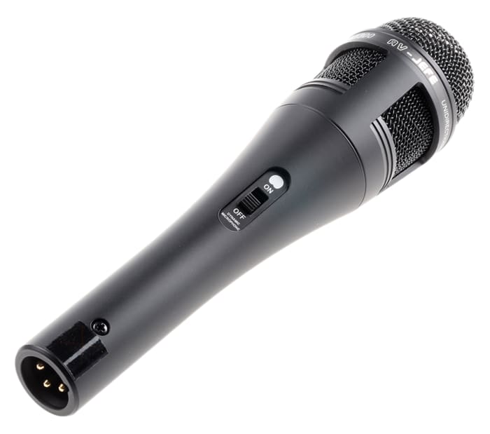 Microphone filaire portable, RS PRO, Unidirectionnel, 500Ω