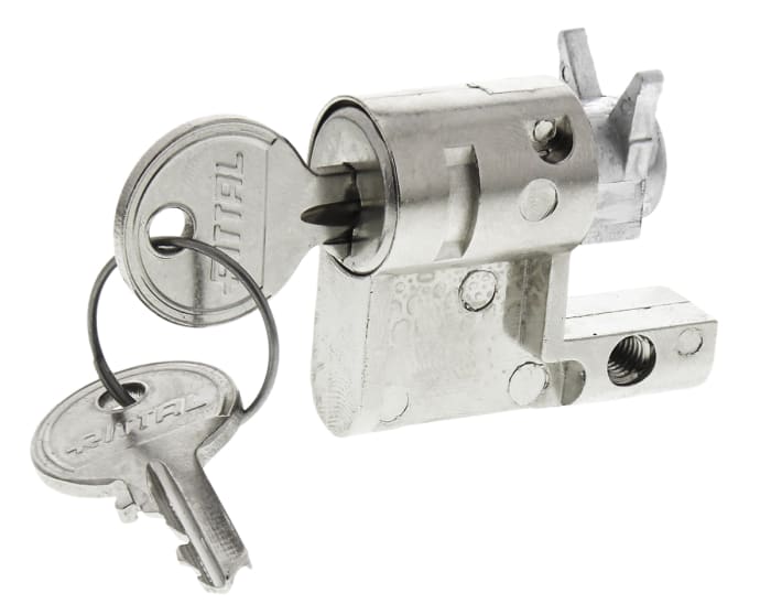 Rittal White Lock, Key Unlock