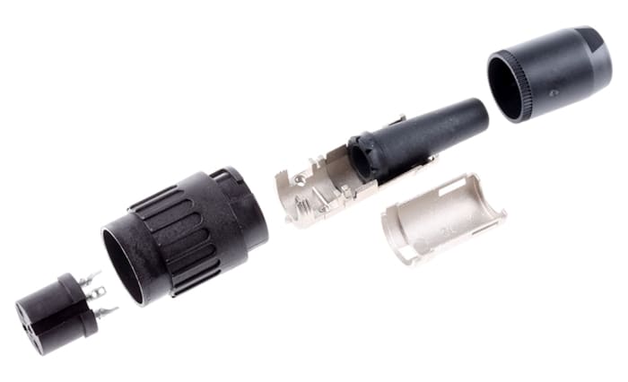 Amphenol Industrial, C 091 B 3 Pole M16 Din Socket, 5A, 300 V ac, Female, Cable Mount