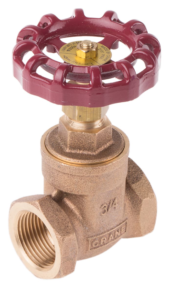 RS PRO Gate Valve, 3/4in