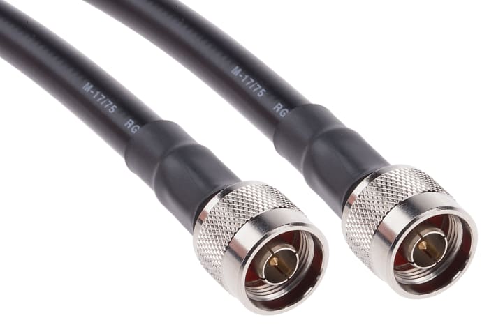 RS PRO Coaxial Cable Assembly, 2.5m, RG214 Coaxial