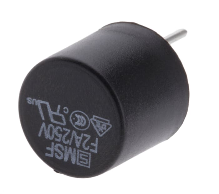 Fusible no rearmable, Schurter Radial, 2 A, F 250 V