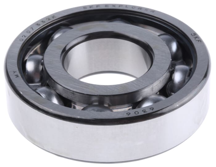 SKF, Sabit Bilyalı Rulman, 6306, İç Çap: 30mm, Dış Çap: 72mm