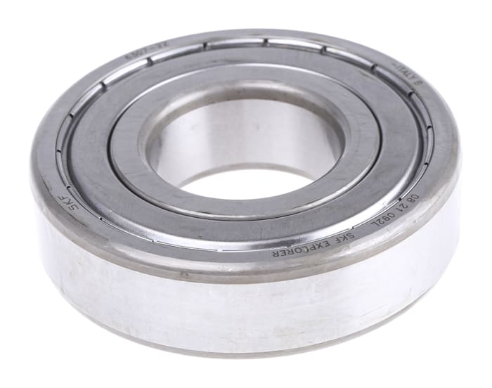 SKF, Sabit Bilyalı Rulman, 6307-2Z, İç Çap: 35mm, Dış Çap: 80mm