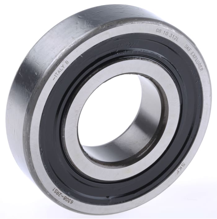 Roulement à billes à gorge profonde à une rangée SKF, ø int. 40mm, ø ext. 90mm, larg. 23mm