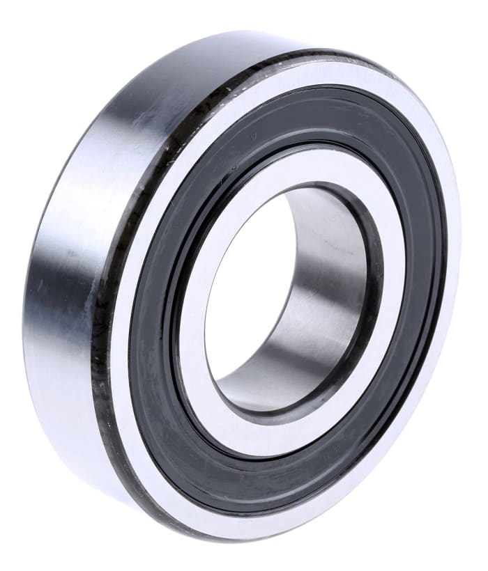 SKF, Sabit Bilyalı Rulman, 6309-2RS1, İç Çap: 45mm, Dış Çap: 100mm