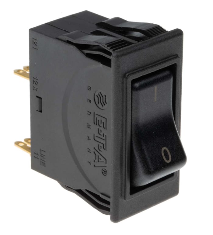 Interrupteur / disjoncteur thermique ETA 3120, 16A, 2 pôles