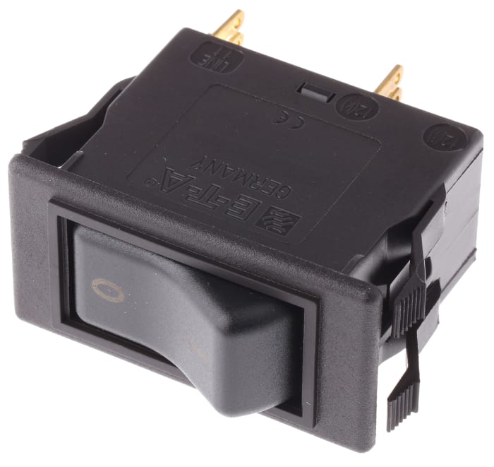 ETA Thermal Circuit Breaker - 3120 2 Pole 250V Voltage Rating Snap In, 20A Current Rating