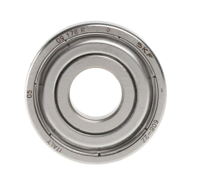 SKF 608 2Z Single Row Deep Groove Ball Bearing Both Sides Shielded End Type 8mm I.D 22mm O.D