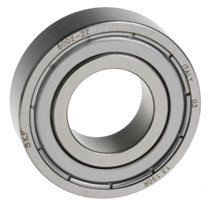 SKF 6002-2Z Single Row Deep Groove Ball Bearing- Both Sides Shielded 15mm I.D, 32mm O.D