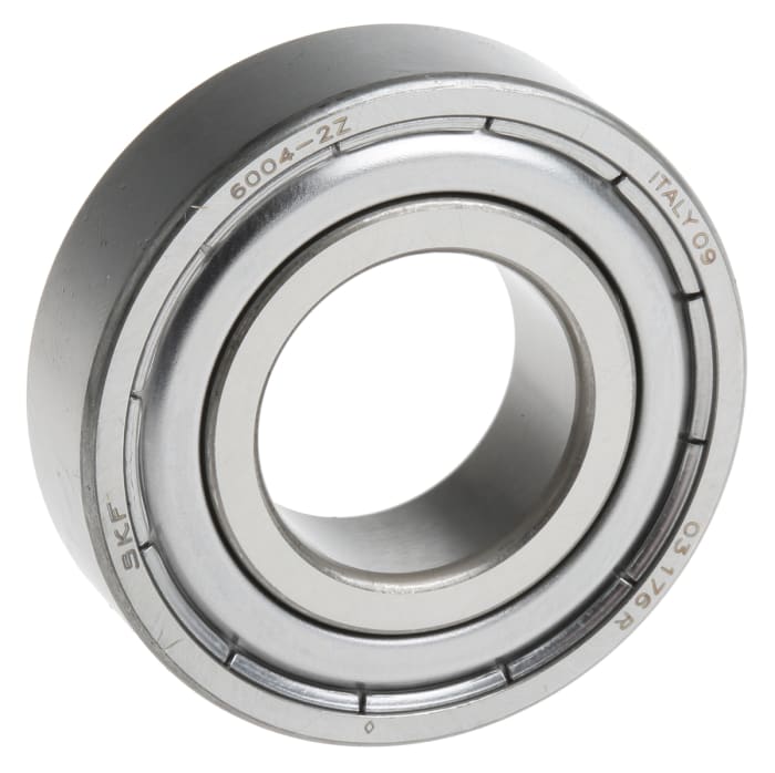 SKF, Sabit Bilyalı Rulman, 6004-2Z, İç Çap: 20mm, Dış Çap: 42mm