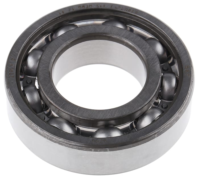 SKF 6206 Single Row Deep Groove Ball Bearing- Open Type 30mm I.D, 62mm O.D