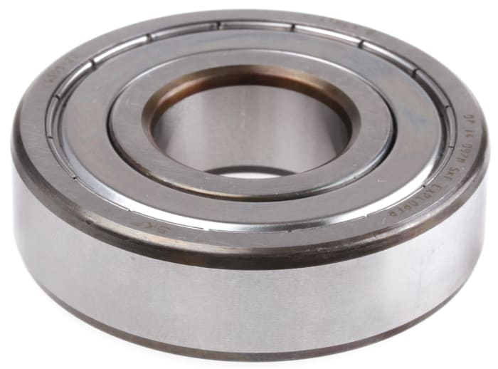 SKF, Sabit Bilyalı Rulman, 6305-2Z, İç Çap: 25mm, Dış Çap: 62mm