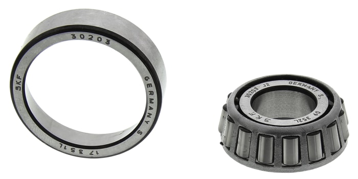 2 Cuscinetti A Rulli Conici 30203 - Foro 17mm, DE 40mm, Spessore 12mm, Per Macchinari - Foto 10