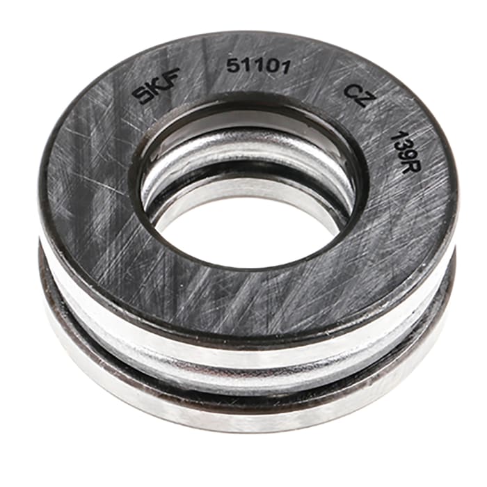 51101 SKF SKF 51101 12mm I.D Plain Thrust Ball Bearing, 26mm O.D