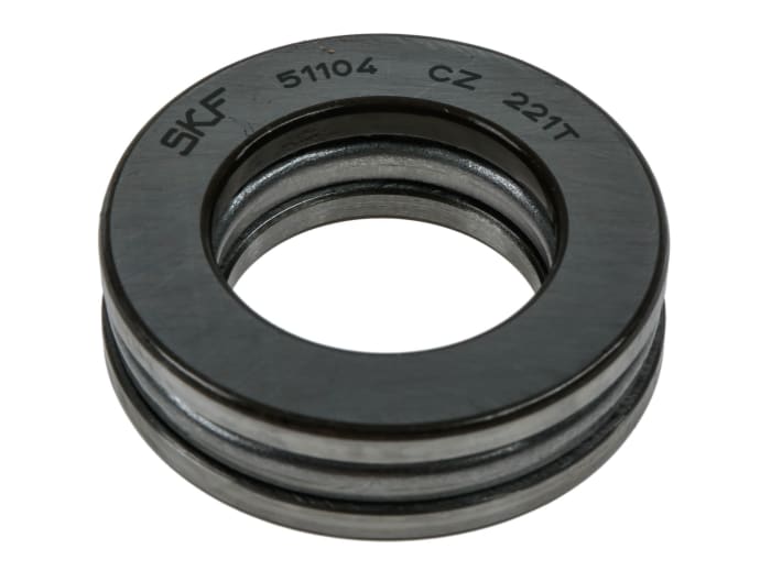 51104 SKF SKF 51104 Thrust Ball Bearing Open Type 20mm I.D, 35mm O.D
