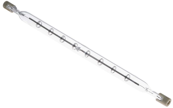 GE 1 kW R7s 21000 lm Linear Halogen Lamp, 240 V ac