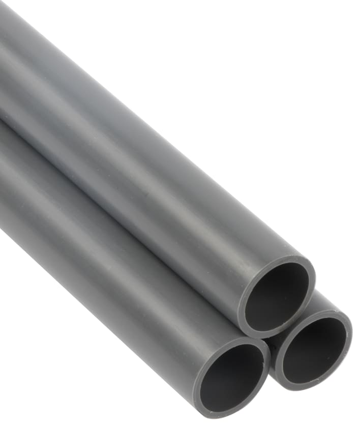 20014B145 Fischer Fischer PVC Pipe, 2m long x 20mm OD, 1