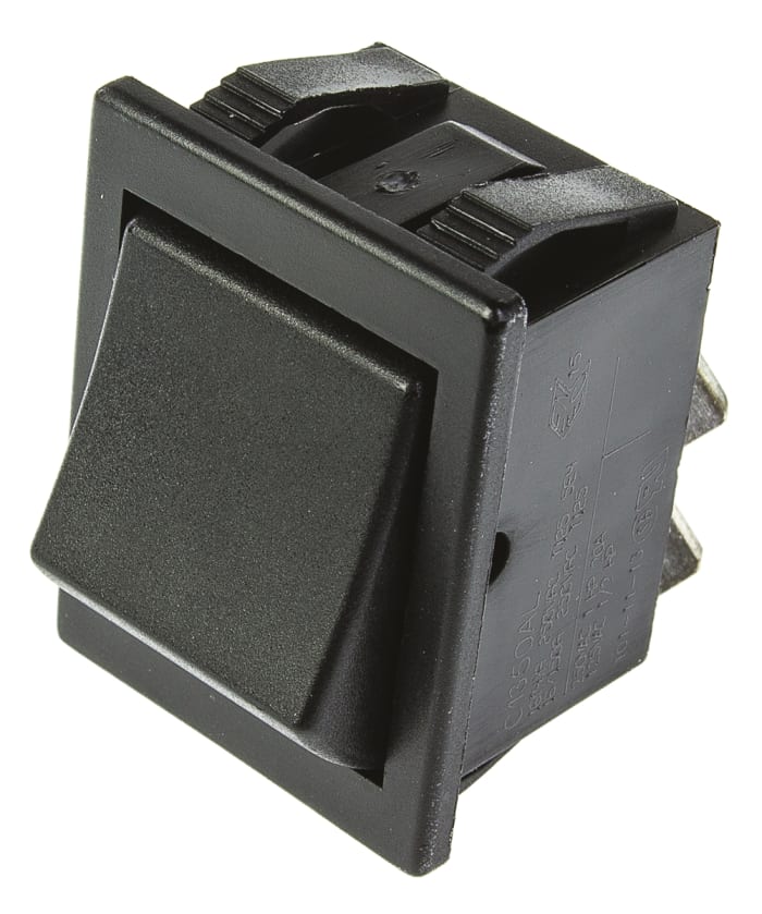 Arcolectric (Bulgin) Ltd DPST, On-Off Rocker Switch Panel Mount