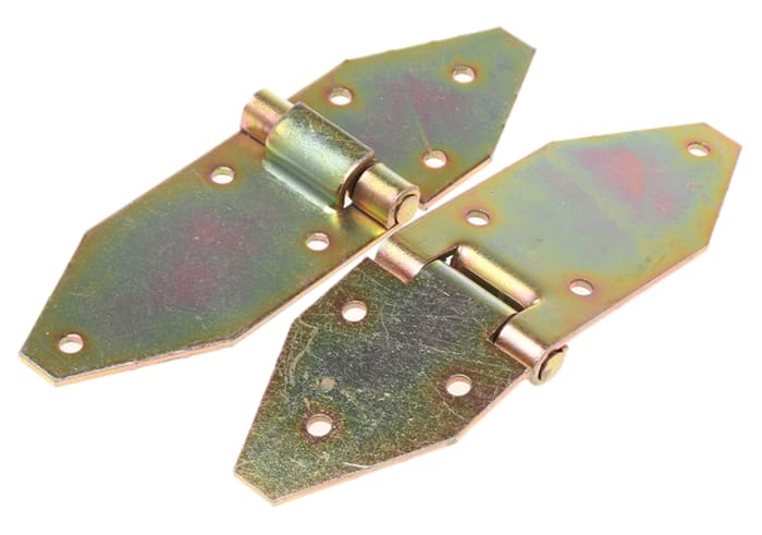 Savigny Steel Strap Hinge, 40mm x 130mm x 2mm