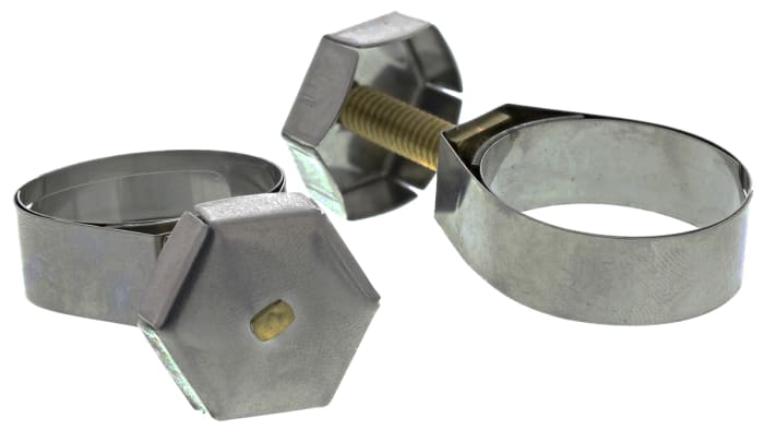 Unex Brass (Bolt), Stainless Steel Thumb Hex Unex, 11mm Band Width, 25 → 30mm ID