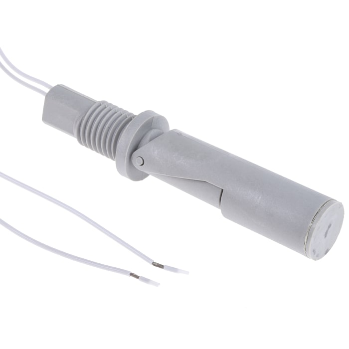Sensata Cynergy3 RSF70 Series Horizontal Polyphenylene Sulfide Float Switch, Float, 500mm Cable, NO/NC, 240V ac Max,