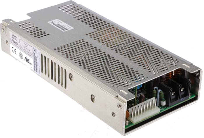 Artesyn Embedded Technologies Switching Power Supply, LPQ154-C, 5 V dc, ±12 V dc, 2.5 A, 4.5 A, 8 A, 22 A, 110W, Quad