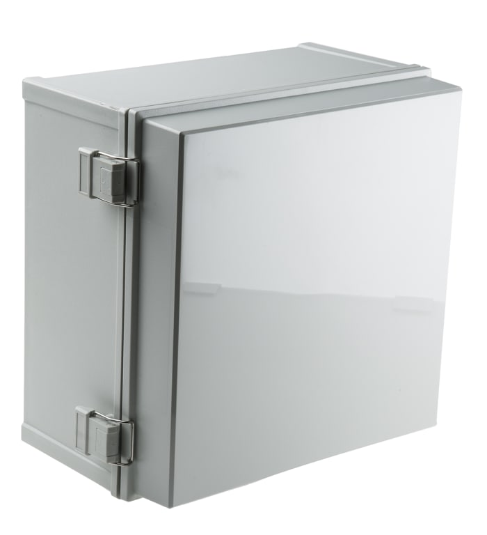 Fibox CAB PC Series Polycarbonate Wall Box, IP65, 300 mm x 300 mm x 180mm