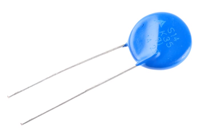 EPCOS, Standard Metal Oxide Varistor 4.2nF 10A, Clamping 110V, Varistor 56V