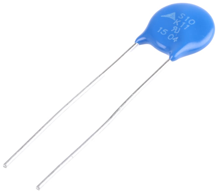 EPCOS, Standard Metal Oxide Varistor 6.25nF 5A, Clamping 36V, Varistor 18V