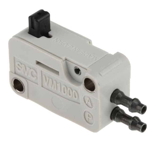 SMC Basic 3/2 Pneumatic Manual Control Valve VM1000 Series, 2.5mm, III B