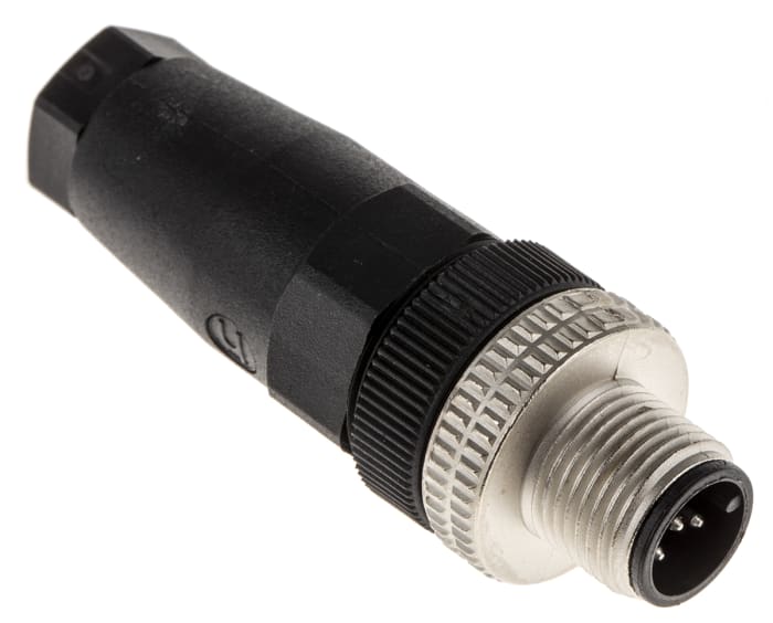 Hirschmann Circular Connector, 5 Contacts, Cable Mount, M12 Connector, Plug, Male, IP67, E Series