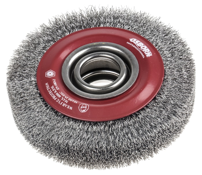 RS PRO Steel Abrasive Brush, 150mm Diameter