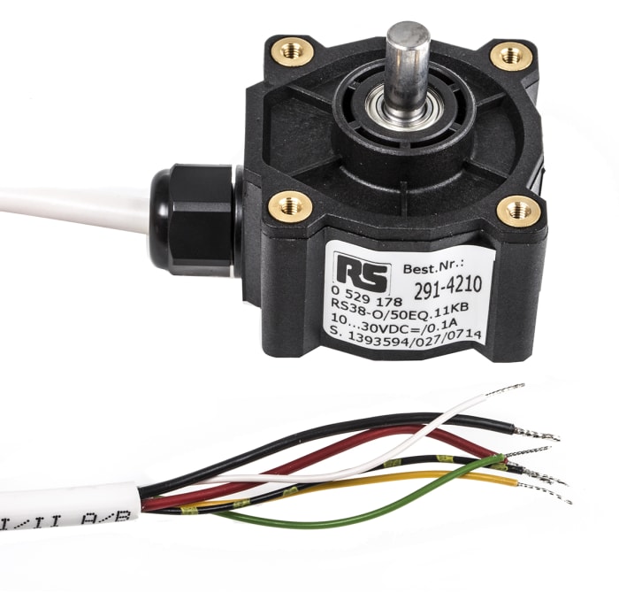 Hengstler RI38 Series Incremental Incremental Encoder, 50 ppr, Push Pull Signal