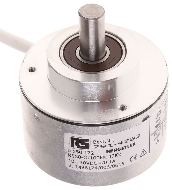 Hengstler RI58 Series Incremental Incremental Encoder, 100 ppr, Push Pull Signal