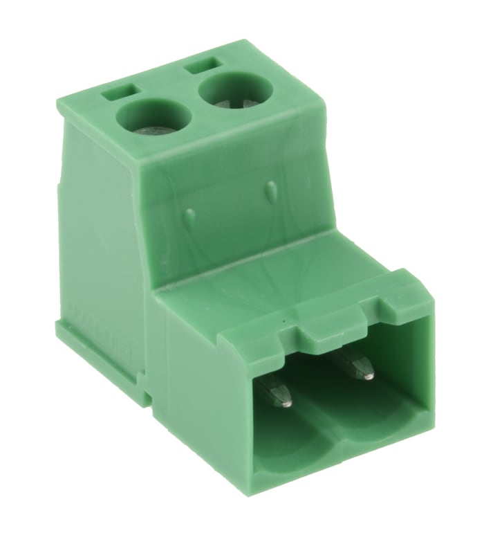 Phoenix Contact, 5.08mm Pitch, CLASSIC COMBICON IC, 2 Way, , Pluggable Terminal Block, Inverted Plug, Cable Mount,
