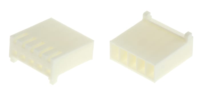 TE Connectivity, CST-100 Female PCB Housing, 2.54mm Pitch, 5 Way, 1 Row