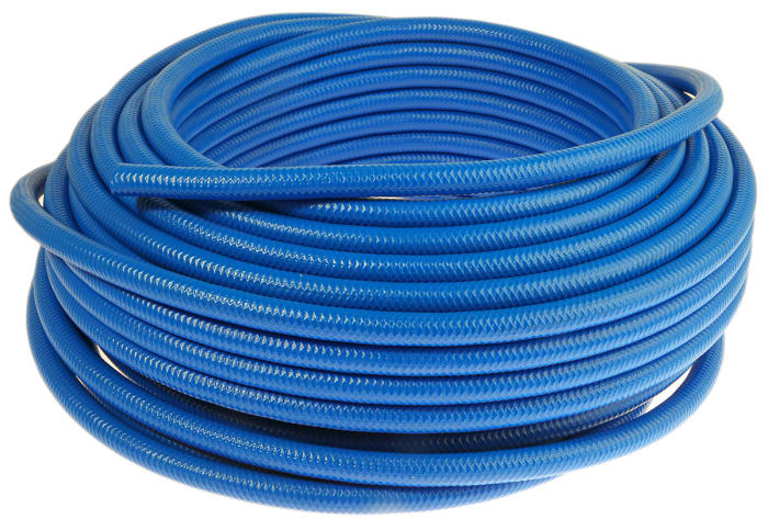 RS PRO PVC, Hose Pipe, 8mm ID, 12.5mm OD, Blue, 30m