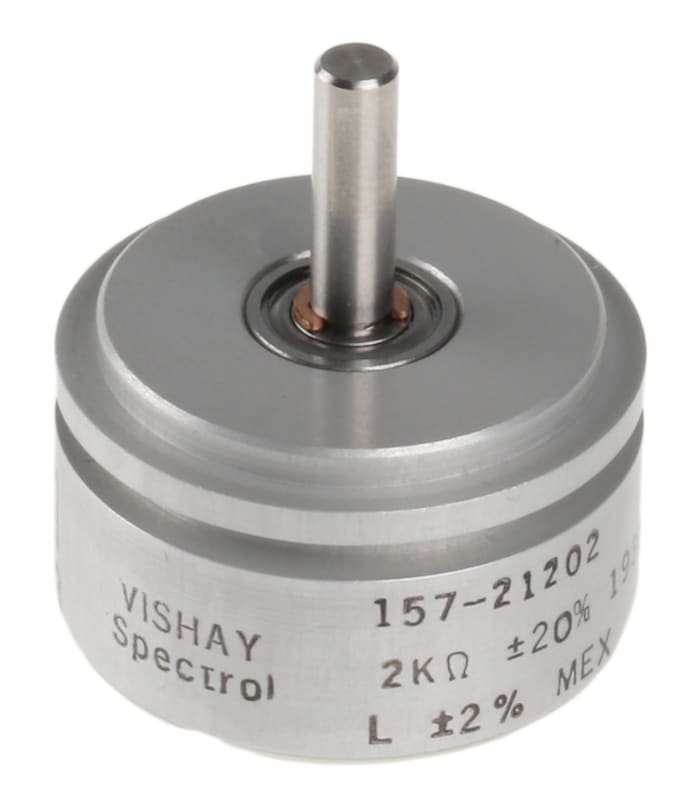 Vishay 157 2kΩ Rotary Potentiometer 1-Gang Servo Mount, 157S202MX