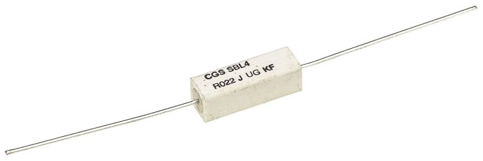 TE Connectivity 22mΩ Metal Foil Metal Film Fixed Resistor 4W ±5% SBL4R022J