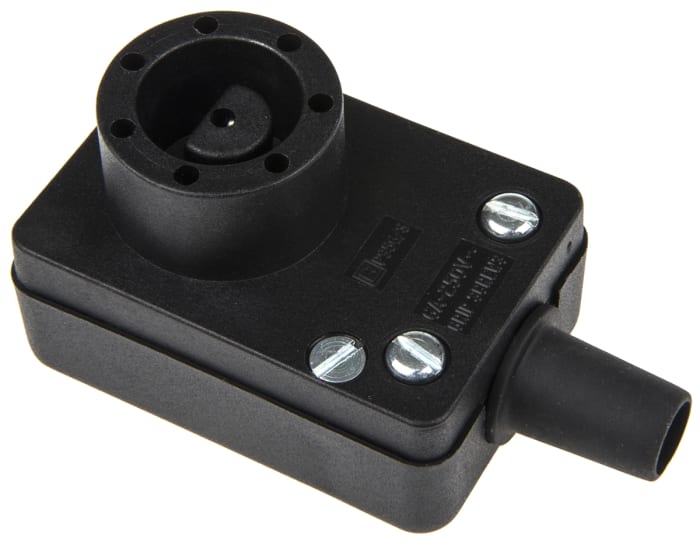 Bulgin Power Connector Cable Mount Socket, 8, Screw Down Termination, 6A, 250 V ac
