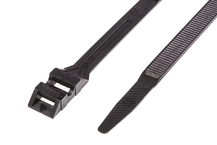 Serre-câble Legrand Colson, 357mm x 9 mm, Noir, en Polyamide 12 (PA12), x 100